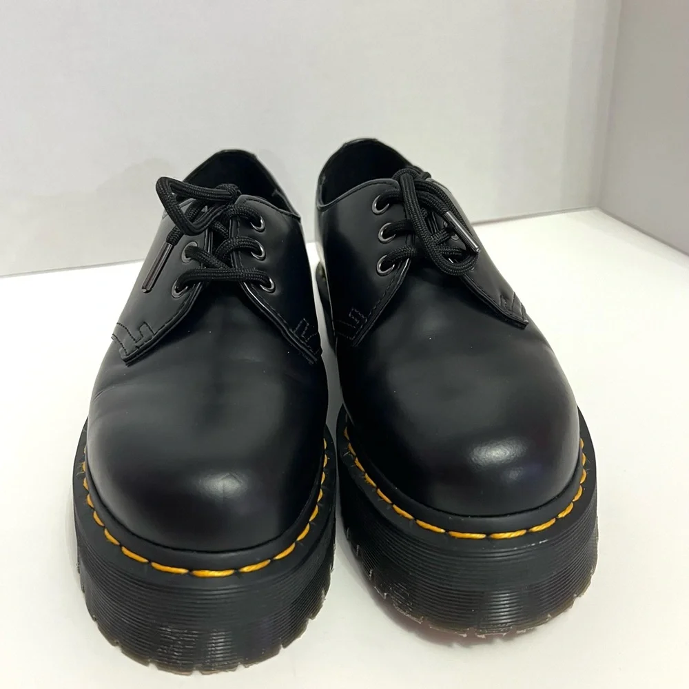 Dr. Martens 1461 Quad Platform Oxford Shoes - Picture 4 of 6